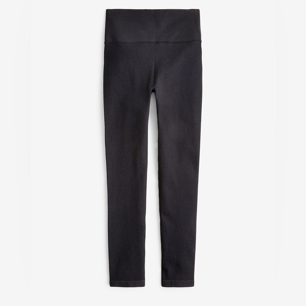 SculptStretch High-Rise Ribbed Leggings